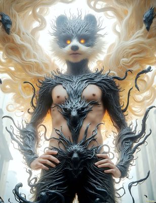 Male magic and myth: dragons, mages, elves, and sorcery. Cinematic UHD art.