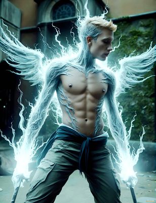 Male magic and myth: dragons, mages, elves, and sorcery. Cinematic UHD art.