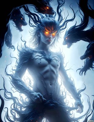 Male magic and myth: dragons, mages, elves, and sorcery. Cinematic UHD art.