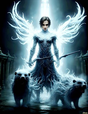 Male magic and myth: dragons, mages, elves, and sorcery. Cinematic UHD art.