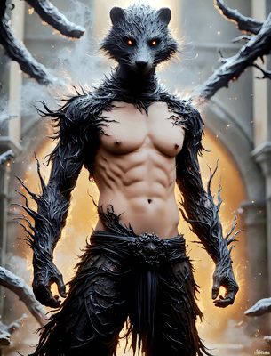Male magic and myth: dragons, mages, elves, and sorcery. Cinematic UHD art.