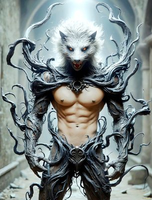 Male magic and myth: dragons, mages, elves, and sorcery. Cinematic UHD art.