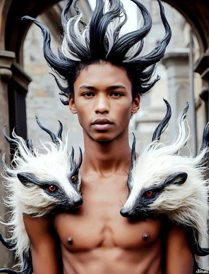 Male magic and myth: dragons, mages, elves, and sorcery. Cinematic UHD art.