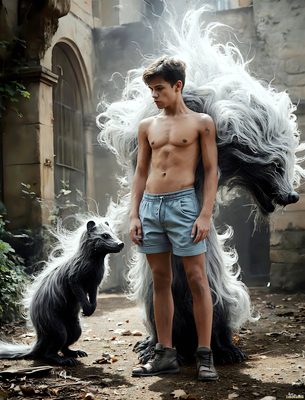 Male magic and myth: dragons, mages, elves, and sorcery. Cinematic UHD art.
