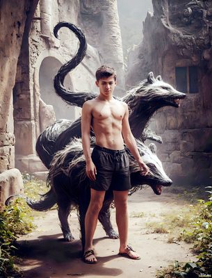 Male magic and myth: dragons, mages, elves, and sorcery. Cinematic UHD art.