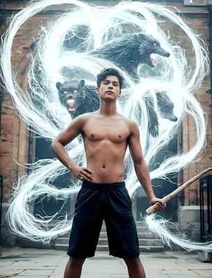 Male magic and myth: dragons, mages, elves, and sorcery. Cinematic UHD art.