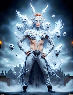 Male magic and myth: dragons, mages, elves, and sorcery. Cinematic UHD art.