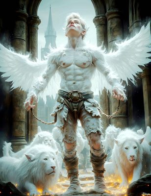 Male magic and myth: dragons, mages, elves, and sorcery. Cinematic UHD art.
