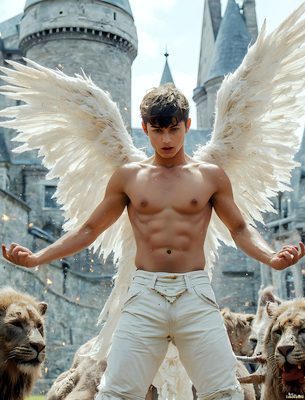 Male magic and myth: dragons, mages, elves, and sorcery. Cinematic UHD art.