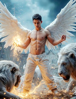 Male magic and myth: dragons, mages, elves, and sorcery. Cinematic UHD art.
