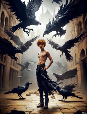 Male magic and myth: dragons, mages, elves, and sorcery. Cinematic UHD art.