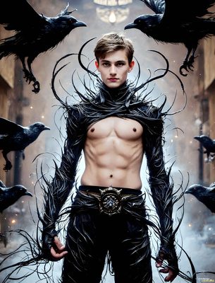 Male magic and myth: dragons, mages, elves, and sorcery. Cinematic UHD art.