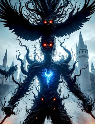 Male magic and myth: dragons, mages, elves, and sorcery. Cinematic UHD art.