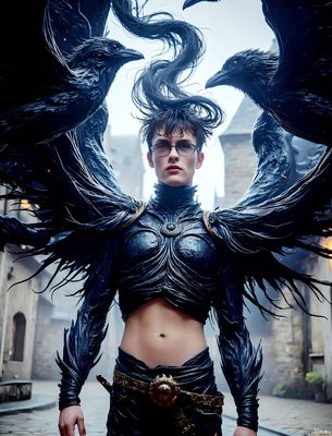 Male magic and myth: dragons, mages, elves, and sorcery. Cinematic UHD art.