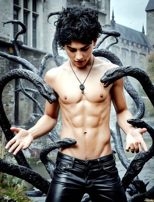 Male magic and myth: dragons, mages, elves, and sorcery. Cinematic UHD art.