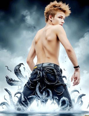 Male magic and myth: dragons, mages, elves, and sorcery. Cinematic UHD art.