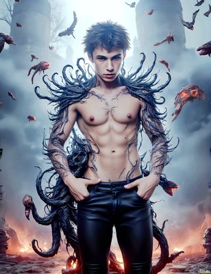 Male magic and myth: dragons, mages, elves, and sorcery. Cinematic UHD art.