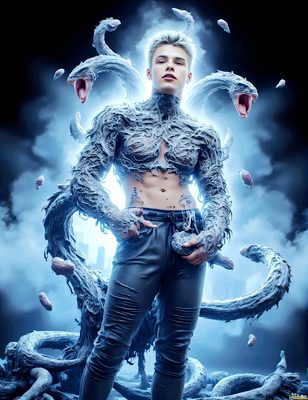 Male magic and myth: dragons, mages, elves, and sorcery. Cinematic UHD art.