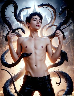 Male magic and myth: dragons, mages, elves, and sorcery. Cinematic UHD art.