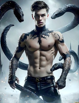 Male magic and myth: dragons, mages, elves, and sorcery. Cinematic UHD art.