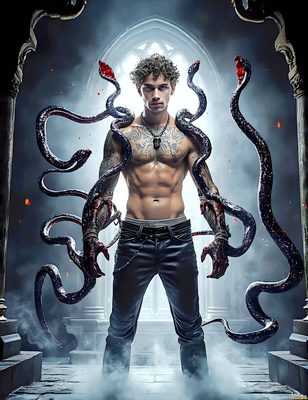 Male magic and myth: dragons, mages, elves, and sorcery. Cinematic UHD art.