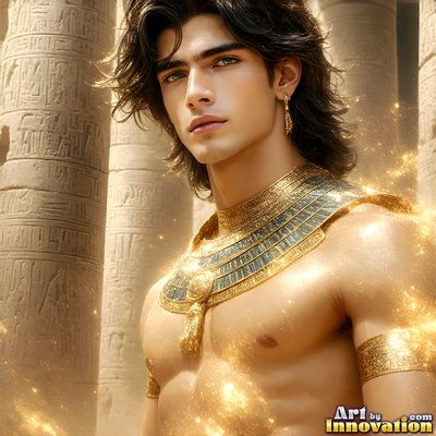 Kings, gods, and legends reimagined. Cinematic UHD male myth and history art.
