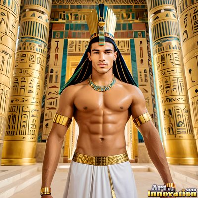 Kings, gods, and legends reimagined. Cinematic UHD male myth and history art.