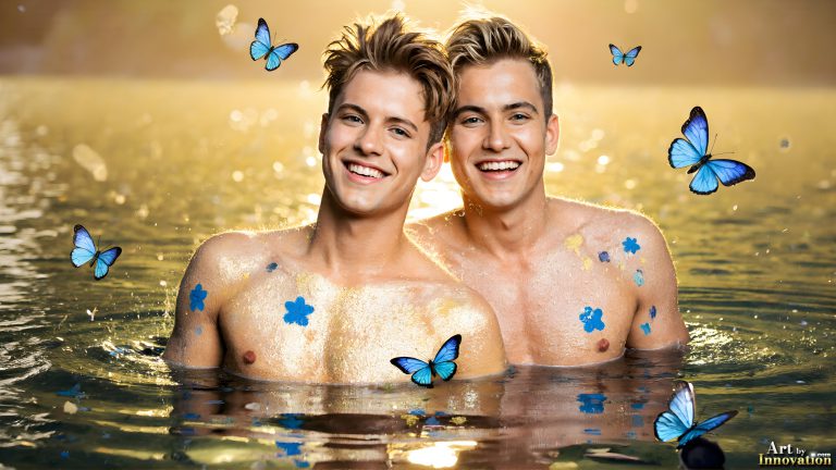 Best Friends, Handsome Guys spending quality time together.