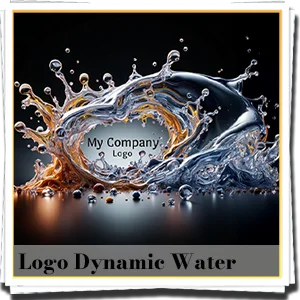 Logo Dynamic Fluid Art