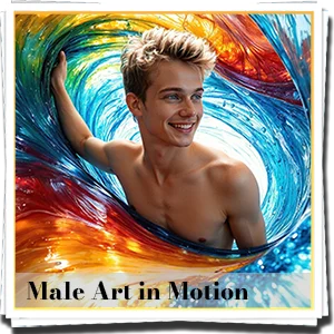 Male Art in Motion