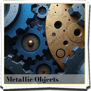 Metallic Object Backgrounds