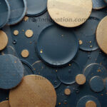 Metallic Shaped & Objects Wallpaper Backgrounds - HD Desktop Wallpaper & Backgrounds.