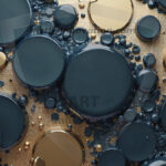 Metallic Shaped & Objects Wallpaper Backgrounds - HD Desktop Wallpaper & Backgrounds.