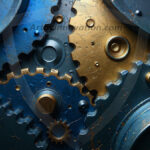 Amazing Graphics Art Collection: Modern Metallic Gears - HD Desktop Wallpaper & Backgrounds.