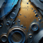Amazing Graphics Art Collection: Modern Metallic Gears - HD Desktop Wallpaper & Backgrounds.