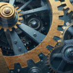 Amazing Graphics Art Collection: Modern Metallic Gears - HD Desktop Wallpaper & Backgrounds.