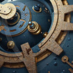 Amazing Graphics Art Collection: Modern Metallic Gears - HD Desktop Wallpaper & Backgrounds.
