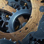 Amazing Graphics Art Collection: Modern Metallic Gears - HD Desktop Wallpaper & Backgrounds.