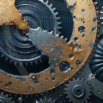 Amazing Graphics Art Collection: Modern Metallic Gears - HD Desktop Wallpaper & Backgrounds.