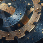 Amazing Graphics Art Collection: Modern Metallic Gears - HD Desktop Wallpaper & Backgrounds.