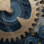 Amazing Graphics Art Collection: Modern Metallic Gears - HD Desktop Wallpaper & Backgrounds.