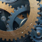 Amazing Graphics Art Collection: Modern Metallic Gears - HD Desktop Wallpaper & Backgrounds.