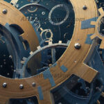 Amazing Graphics Art Collection: Modern Metallic Gears - HD Desktop Wallpaper & Backgrounds.