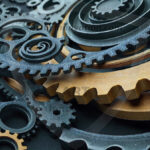 Amazing Graphics Art Collection: Modern Metallic Gears - HD Desktop Wallpaper & Backgrounds.
