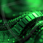 Amazing Graphics Art Collection: Modern Technology Green & Black - HD Desktop Wallpaper & Backgrounds.