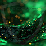 Amazing Graphics Art Collection: Modern Technology Green & Black - HD Desktop Wallpaper & Backgrounds.