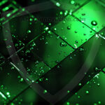 Amazing Graphics Art Collection: Modern Technology Green & Black - HD Desktop Wallpaper & Backgrounds.