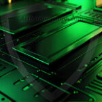 Amazing Graphics Art Collection: Modern Technology Green & Black - HD Desktop Wallpaper & Backgrounds.