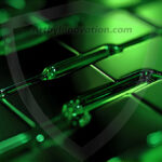 Amazing Graphics Art Collection: Modern Technology Green & Black - HD Desktop Wallpaper & Backgrounds.