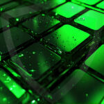 Amazing Graphics Art Collection: Modern Technology Green & Black - HD Desktop Wallpaper & Backgrounds.